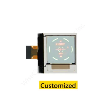 無痕穿透微型OLED顯示器 (segment type)